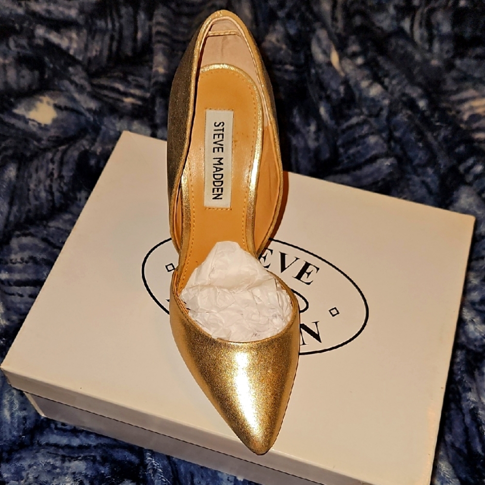 Steve Madden Gold Women's Shoes